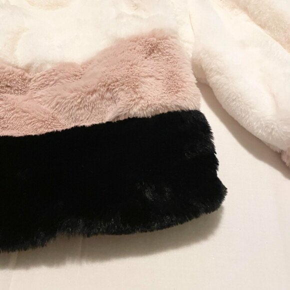 Forever 21 Faux Fur Jacket Womens Size Large - Picture 9 of 15